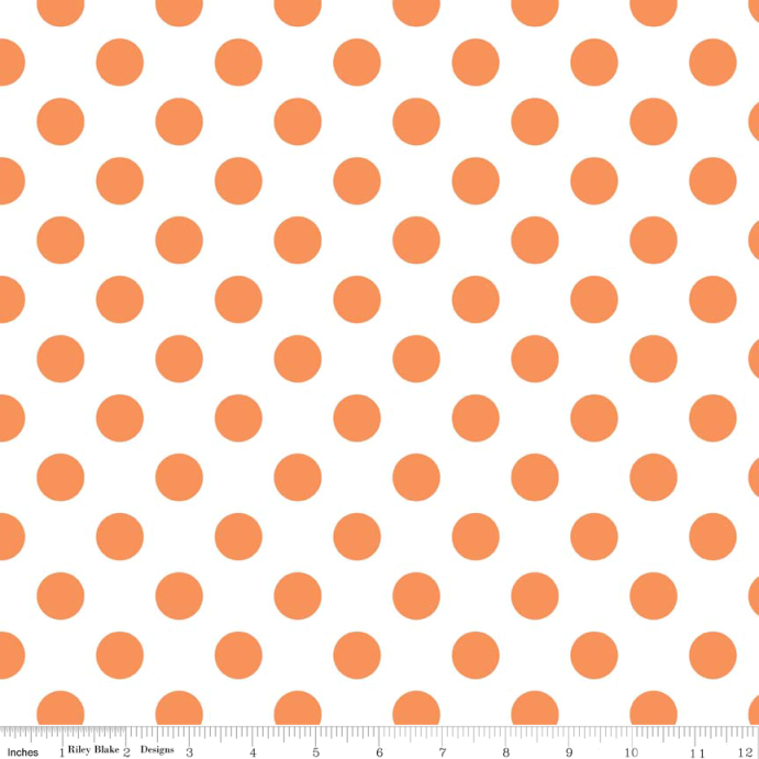 Orange dot. Райли оранж. Orange Dots. Riley Blake "on Safari".